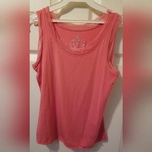 Luisa Cerano Designer Pink Tank Top